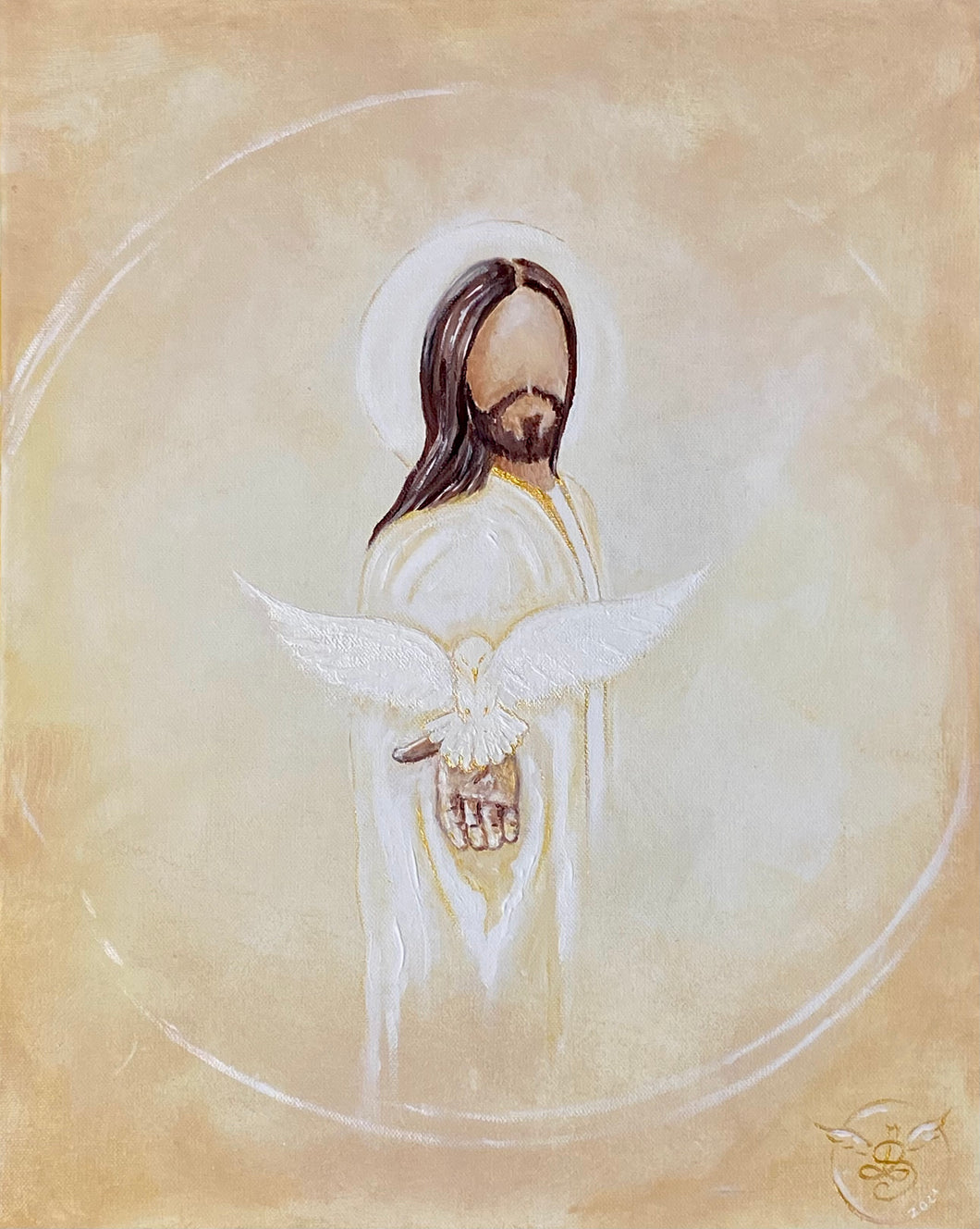 Jesus Christus  💫💛🙏 Original Gemälde